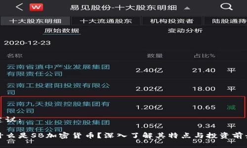 建议:
什么是SB加密货币?深入了解其特点与投资前景